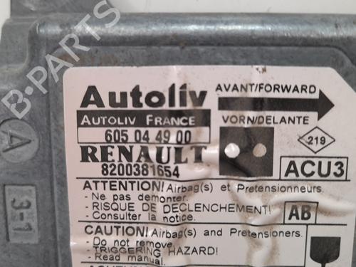 ECU airbags RENAULT KANGOO (KC0/1_) 1.2 (KC0A, KC0K, KC0F, KC01) | BP12767229M53 
