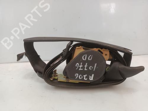 Used Front right seatbelt PEUGEOT 206 CC (2D) 1.6 16V (2DNFUF, 2DNFUR) (109 hp) 29427051