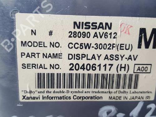 Display NISSAN PRIMERA Hatchback (P12) 2.2 dCi | BP12712474C48 