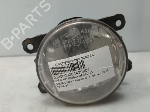 Used Right front fog light DACIA LODGY (JS_) [2012-2025]  30113076