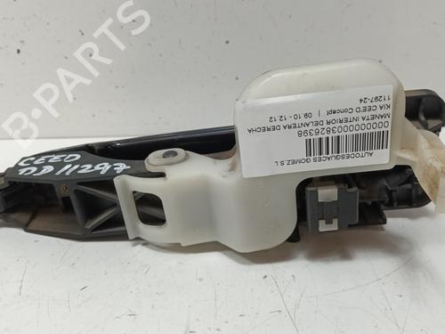 Front left exterior door handle KIA CEE'D Hatchback (ED)  | BP16576391C128 