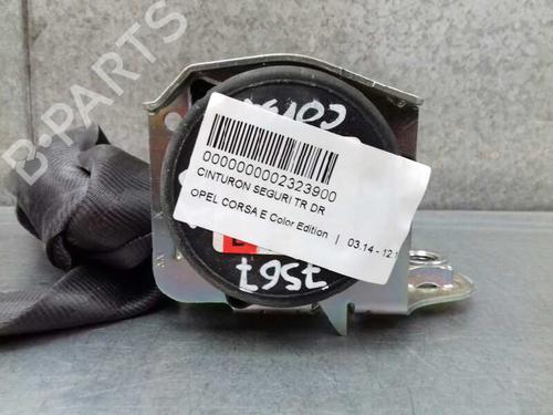 Used Rear right seatbelt OPEL CORSA E (X15) 1.4 (08, 68) (90 hp) 12751431