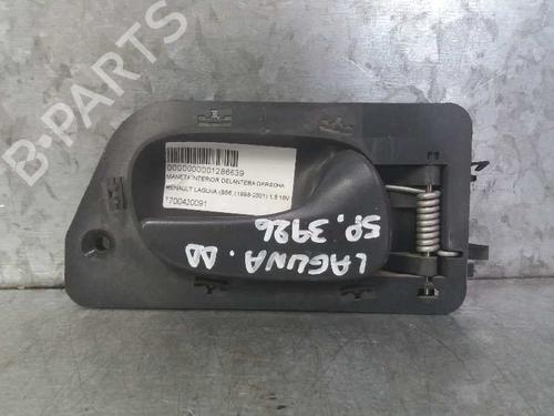 Used Front right interior door handle Front right interior door handle RENAULT LAGUNA I (B56_, 556_) 1.6 16V (B568, B561) (107 hp) 12700047 12700047