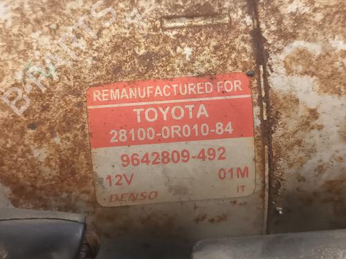 Starter TOYOTA COROLLA Verso (ZER_, ZZE12_, R1_) 2.2 D-4D (AUR10_, AUR10R) | BP31920427M8 