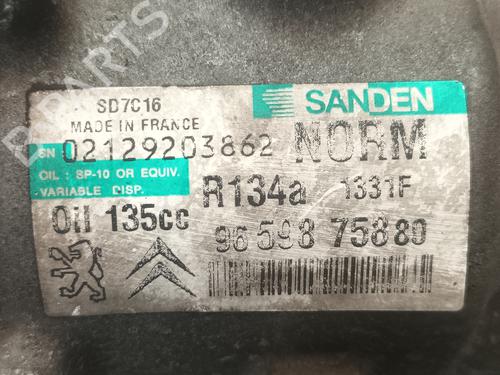 AC compressor CITROËN C4 Grand Picasso I (UA_) 1.6 HDi | BP31930591M34 