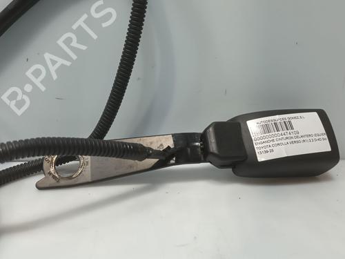 Used Seat buckle TOYOTA COROLLA Verso (ZER_, ZZE12_, R1_) 2.2 D-4D (AUR10_, AUR10R) (136 hp) 31826959