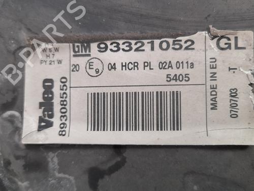 Left headlight OPEL MERIVA A MPV (X03) 1.6 (E75) | BP12785768C28 