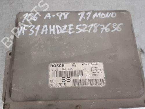 Engine control unit (ECU) PEUGEOT 106 II (1A_, 1C_) 1.1 i | BP12723096M57 