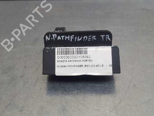 Used Tailgate handle NISSAN PATHFINDER III (R51) 2.5 dCi 4WD (190 hp) 12741675