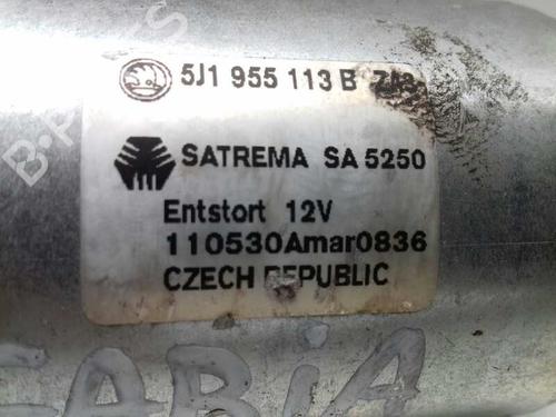 Front wiper motor SKODA FABIA II (542)  | BP12731579M29 