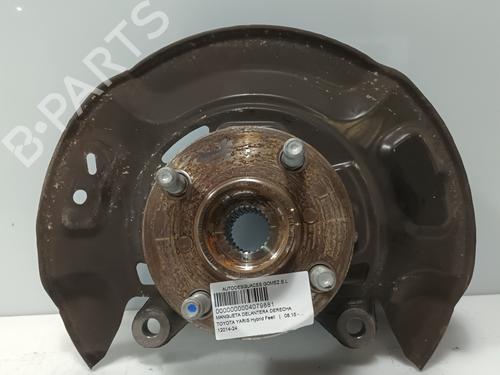 Used Right front steering knuckle TOYOTA YARIS (_P13_) 1.5 Hybrid (NHP130_) (101 hp) 21286539