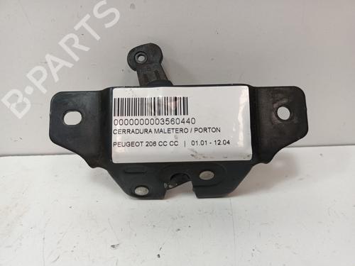 Tailgate lock PEUGEOT 206 CC (2D) 1.6 16V (2DNFUF, 2DNFUR) | BP15987092C101 