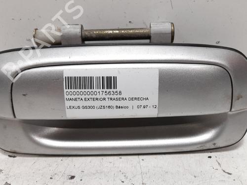 Used Rear right exterior door handle LEXUS GS (_S16_) 300 (JZS160_, JZS160R) (219 hp) 12720745