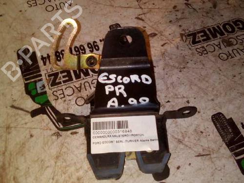Used Tailgate lock FORD ESCORT V (AAL, ABL) 1.8 D (60 hp) 12789832