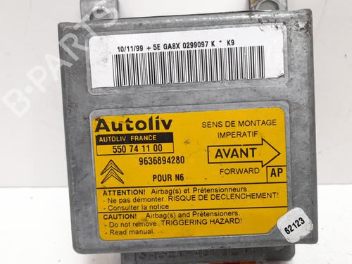 Used ECU airbags CITROËN XSARA Coupe (N0) 2.0 HDI 90 (90 hp) 12718493