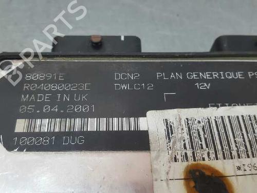 Engine control unit (ECU) CITROËN XSARA (N1) 1.9 D | BP12807410M57 
