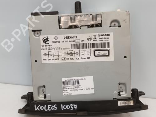 Radio RENAULT KOLEOS I (HY_) 2.0 dCi (HY0K) | BP19637544E6 