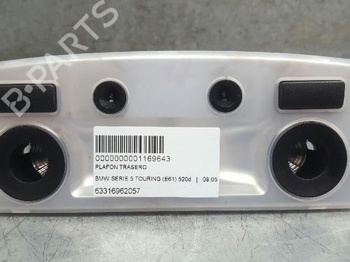 Luz interior BMW 5 Touring (E61) 520 d (163 hp) 63316962057 | 63316962057 | TRASERA |