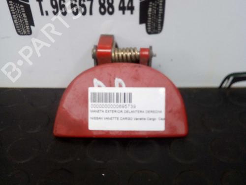 Højre fortil udvendigt håndtag NISSAN SERENA (C23) 2.3 D (75 hp) 12808962