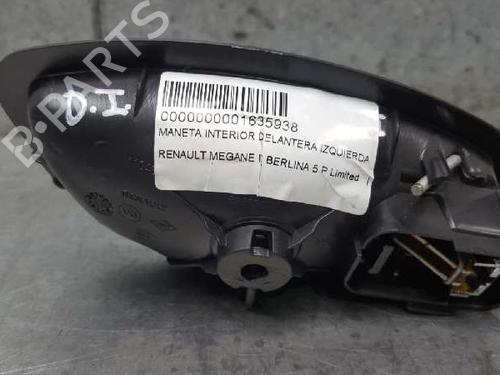 Front left interior door handle RENAULT MEGANE III Hatchback (BZ0/1_, B3_) 1.2 TCe (BZ2B, BZ11) | BP12715066I13 