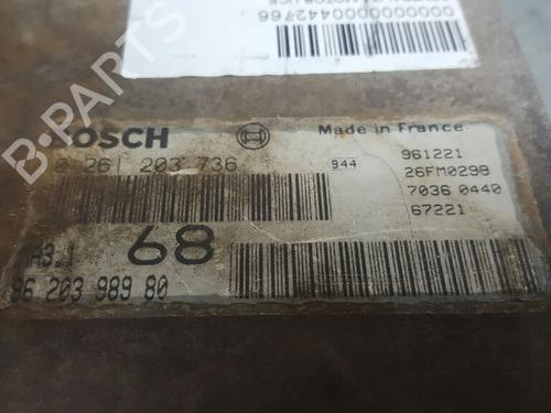 Engine control unit (ECU) PEUGEOT 106 II (1A_, 1C_) 1.1 i | BP12800564M57 