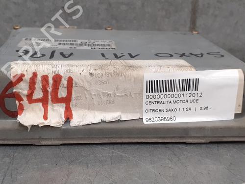 Used Engine control unit (ECU) CITROËN SAXO (S0, S1) 1.1 X, SX (60 hp) 12690616