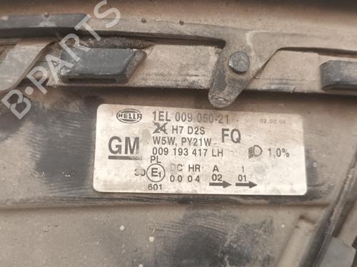Venstre forlygte OPEL OMEGA B (V94) 2.5 DTI (F69, M69, P69) | BP29865320C28