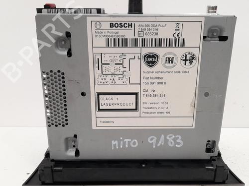Radio ALFA ROMEO MITO (955_) 1.3 MultiJet (955AXP1A, 955AYC1A) | BP12779027E6 
