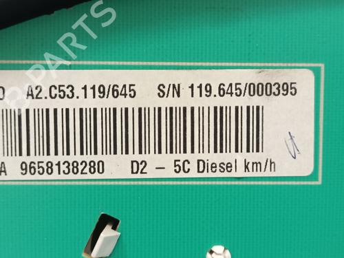 Instrument cluster PEUGEOT 407 (6D_)  | BP25606945C47 