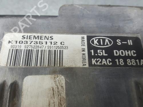 Engine control unit (ECU) KIA SHUMA I (FB) 1.5 i 16V (AFB242) | BP12811036M57 