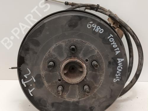 Used Left rear steering knuckle TOYOTA AVENSIS (_T22_) 2.0 D-4D (CDT220_, CDT220R) (110 hp) 12745847