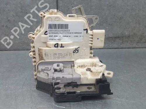 Used Rear right lock SEAT LEON (1P1) 1.6 TDI (105 hp) 12729782