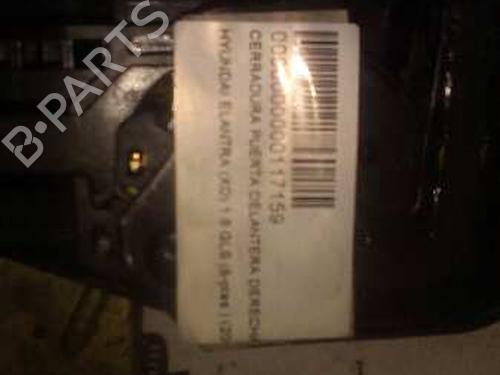 Front right lock HYUNDAI ELANTRA III (XD) 1.6 | BP12694383C97 