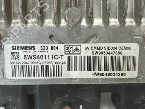 Engine control unit (ECU) CITROËN C2 (JM_) 1.4 HDi | BP12790911M57 
