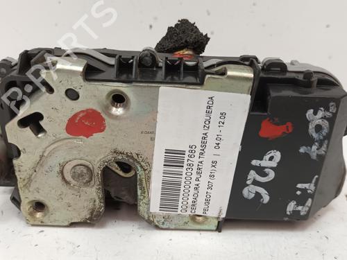 Rear left lock PEUGEOT 307 (3A/C) 1.6 16V | BP12797082C100 