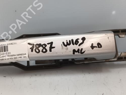Used Rear right exterior door handle MERCEDES-BENZ M-CLASS (W163) ML 320 (163.154) (218 hp) 20309039