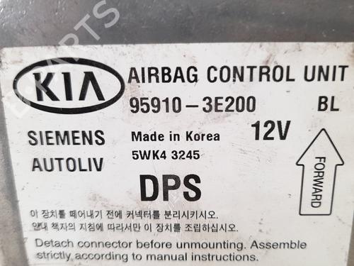 ECU airbags KIA SORENTO I (JC) 2.5 CRDi 4WD | BP12703206M53 