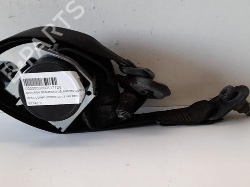 Used Front right seatbelt OPEL COMBO Box Body/MPV 1.3 CDTI 16V (69 hp) 12694746