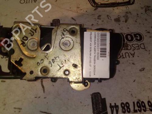 Used Rear right lock PEUGEOT 406 (8B) 2.2 (158 hp) 12693579