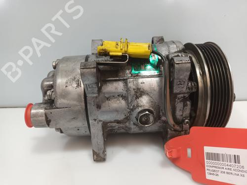 Used AC compressor AC compressor PEUGEOT 206 Hatchback (2A/C) 2.0 HDI 90 (90 hp) 36319558 36319558