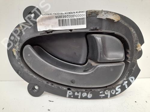 Used Rear right interior door handle PEUGEOT 406 (8B) 2.0 HDI 110 (109 hp) 12771252