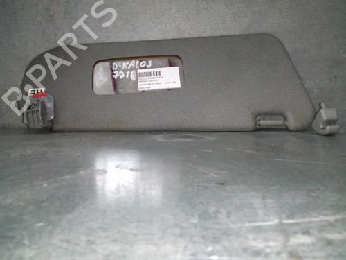 Left sun visor CHEVROLET AVEO / KALOS Hatchback (T200) 1.4 16V (94 hp) 12748849