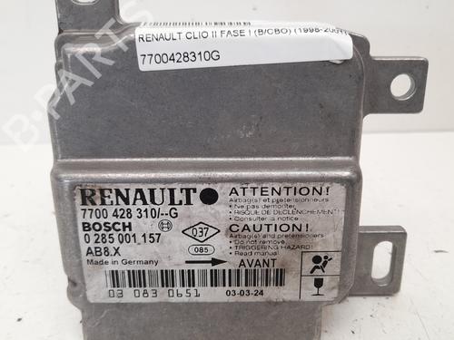Airbag module RENAULT CLIO II (BB_, CB_) 1.9 dTi (B/CB0U) (80 hp) 12720266