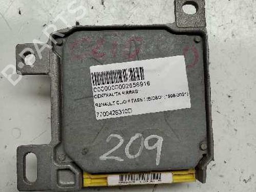 ECU airbags RENAULT CLIO II (BB_, CB_) 1.9 D (B/CB0J) | BP12765211M53 