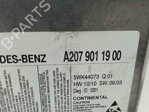 ECU airbags MERCEDES-BENZ E-CLASS Convertible (A207) E 220 CDI / BlueTEC / d (207.402, 207.401) | BP12789360M53 