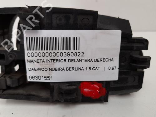 Front right interior door handle DAEWOO NUBIRA (J100) 1.6 | BP12797417I14 