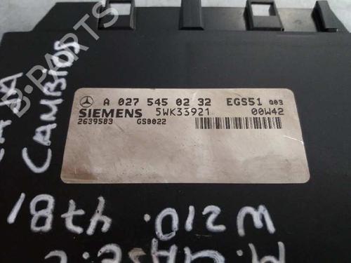 Gearbox control unit MERCEDES-BENZ E-CLASS T-Model (S210) E 240 T (210.262) | BP12857190M52