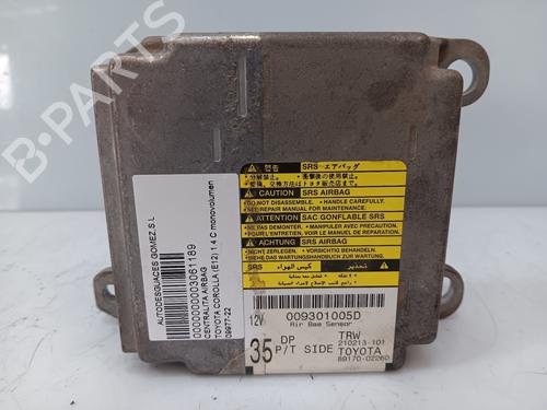 Used ECU airbags TOYOTA COROLLA (_E12_) 1.4 VVT-i (ZZE120_, ZZE120R) (97 hp) 21129912