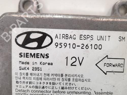 ECU airbags HYUNDAI SANTA FÉ I (SM) 2.4 16V | BP12798708M53 