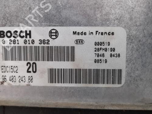 Engine control unit (ECU) CITROËN XSARA (N1) 2.0 HDi 90 | BP12759351M57 
